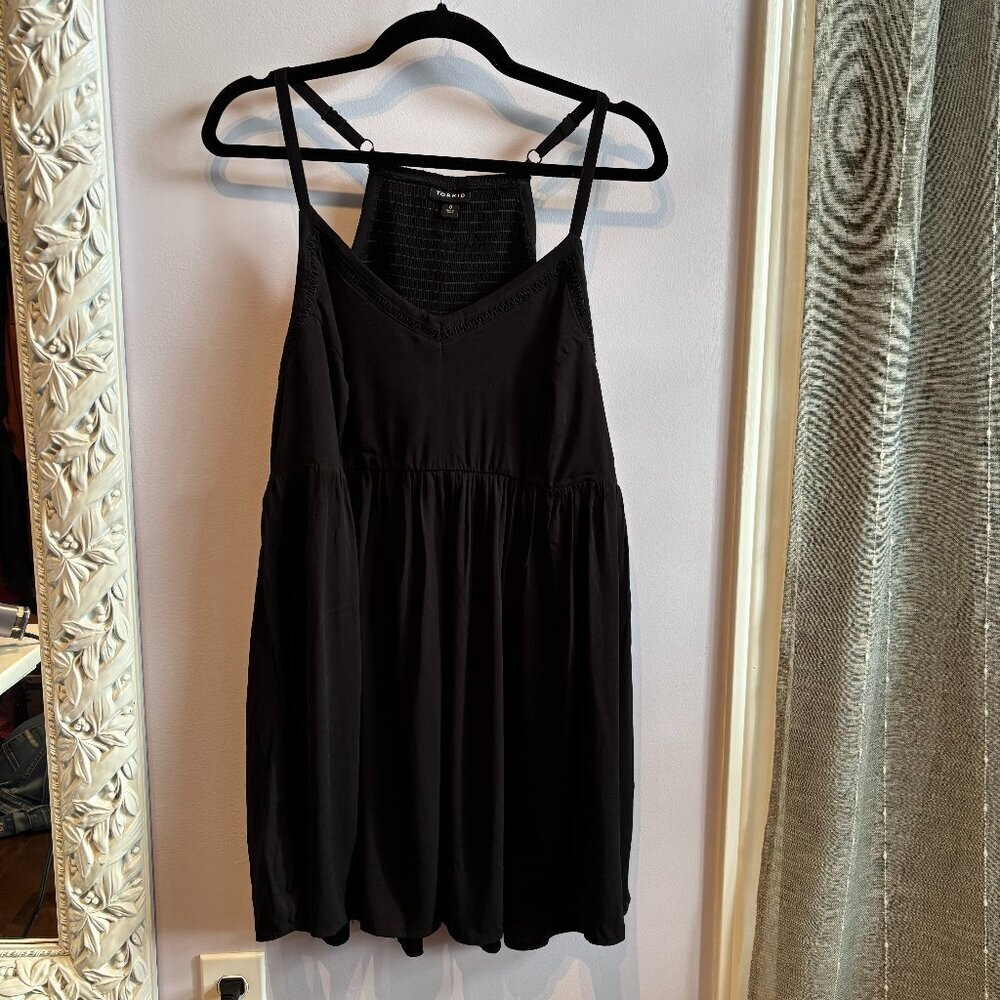 Torrid Baby Doll Top Adjustable Straps Size 0 (10/12)